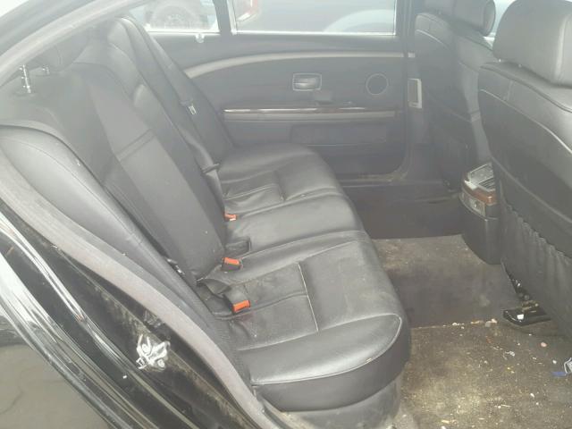 WBAGN63443DR17924 - 2003 BMW 745 LI Қара фото 6