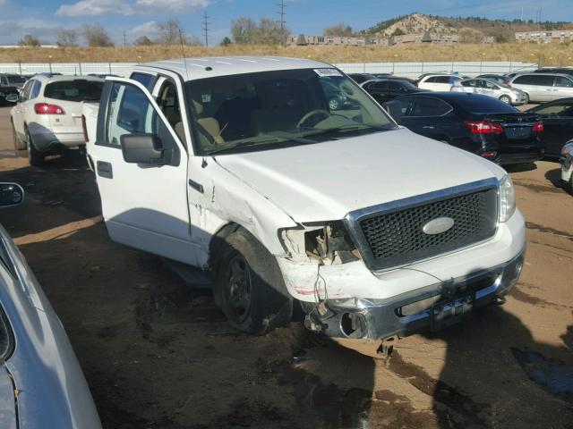 1FTPW14V27KD09606 - 2007 FORD F150 SUPER WHITE photo 1