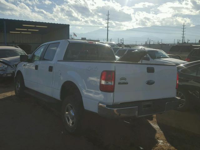 1FTPW14V27KD09606 - 2007 FORD F150 SUPER WHITE photo 3