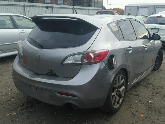 JM1BL1K46B1380481 - 2011 MAZDA SPEED 3 灰色 照片 4