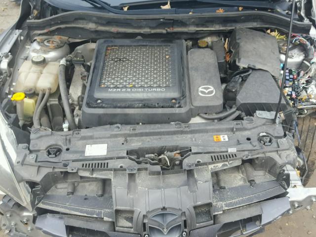 JM1BL1K46B1380481 - 2011 MAZDA SPEED 3 灰色 照片 7