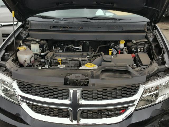 3C4PDCAB9GT139657 - 2016 DODGE JOURNEY SE BLACK photo 7