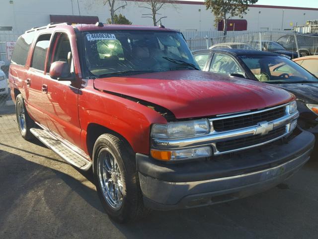 1GNEC16T84R232889 - 2004 CHEVROLET SUBURBAN C RED photo 1