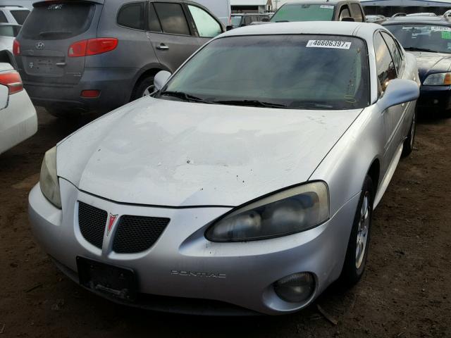 2G2WR524841341884 - 2004 PONTIAC GRAND PRIX SILVER photo 2