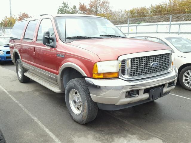 1FMNU43S1YED72925 - 2000 FORD EXCURSION RED photo 1