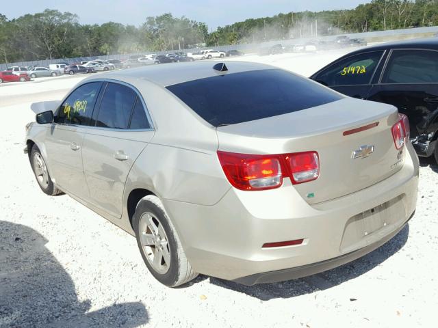 1G11B5SLXEF249423 - 2014 CHEVROLET MALIBU LS SILVER photo 3