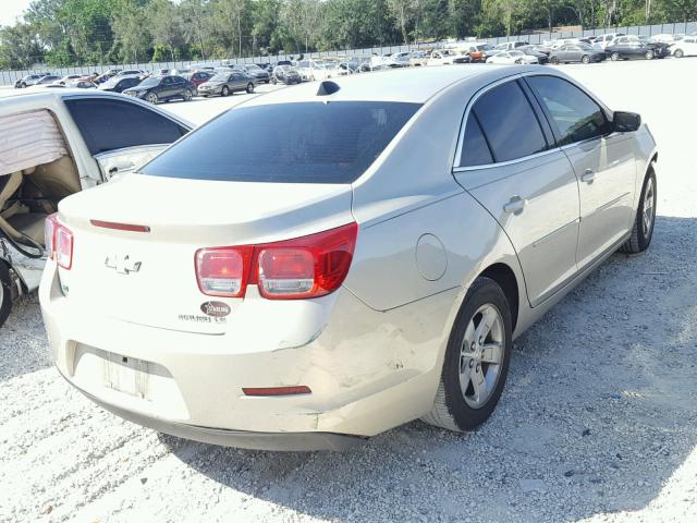 1G11B5SLXEF249423 - 2014 CHEVROLET MALIBU LS SILVER photo 4