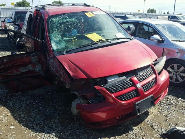 2D4GP24313R219718 - 2003 DODGE GRAND CARA RED photo 1