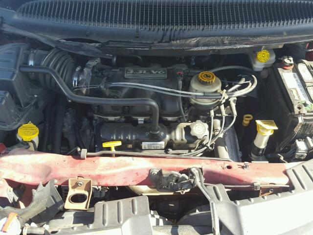 2D4GP24313R219718 - 2003 DODGE GRAND CARA RED photo 7