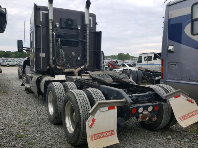 1XKYDP0X7FJ424005 - 2015 KENWORTH CONSTRUCTI GRAY photo 3