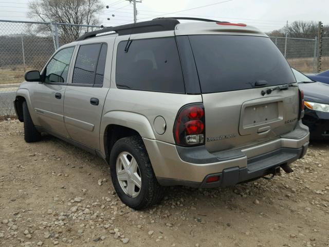 1GNET16S636186163 - 2003 CHEVROLET TRAILBLAZE GRAY photo 3