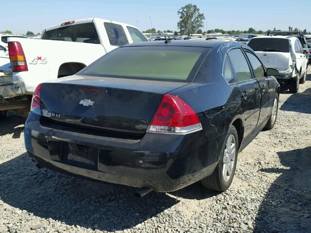 2G1WG5E38C1284193 - 2012 CHEVROLET IMPALA LT BLACK photo 4