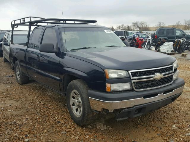 1GCEC19X97Z149144 - 2007 CHEVROLET SILVERADO BLUE photo 1