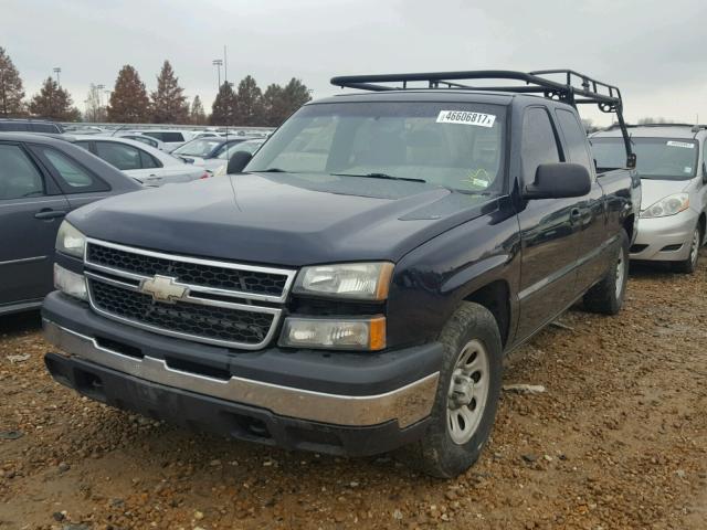 1GCEC19X97Z149144 - 2007 CHEVROLET SILVERADO BLUE photo 2