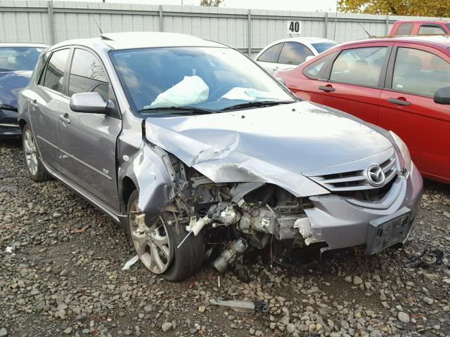 JM1BK343561434586 - 2006 MAZDA 3 HATCHBAC GRAY photo 1