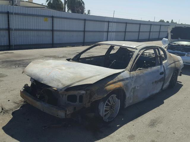 2G1WM15K369201901 - 2006 CHEVROLET MONTE CARL დამწვარი ფოტო 2