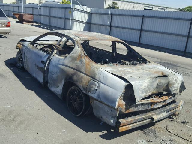 2G1WM15K369201901 - 2006 CHEVROLET MONTE CARL დამწვარი ფოტო 3