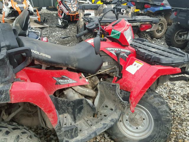 4XATN76A29A543842 - 2009 POLARIS SPORTSMAN RED photo 5