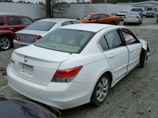 1HGCP2F88AA142689 - 2010 HONDA ACCORD EXL WHITE photo 4