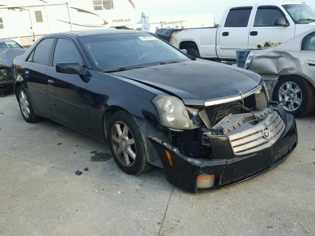 1G6DM577240101927 - 2004 CADILLAC CTS BLACK photo 1