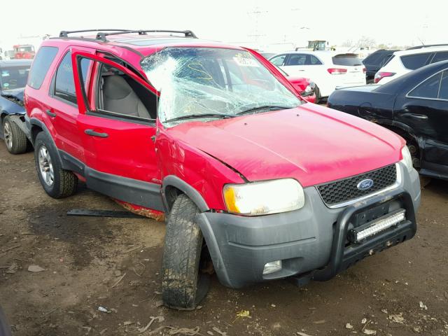 1FMYU04141KF92238 - 2001 FORD ESCAPE XLT RED photo 1