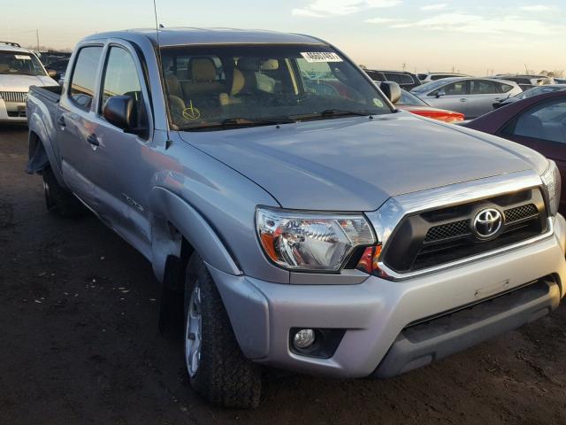 3TMLU4EN5CM083519 - 2012 TOYOTA TACOMA DOU SILVER photo 1