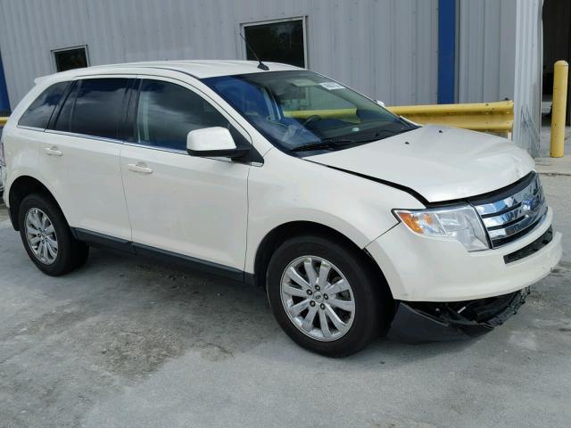 2FMDK49C88BA49470 - 2008 FORD EDGE LIMIT WHITE photo 1