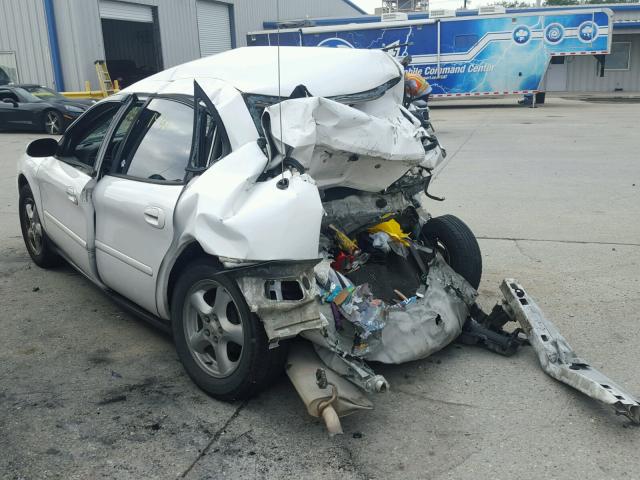 1FAFP53U04A107959 - 2004 FORD TAURUS SE WHITE photo 3