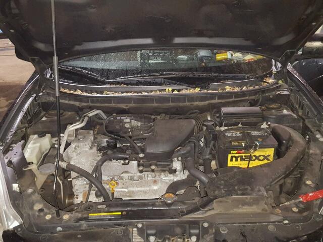 JN8AS58V99W447288 - 2009 NISSAN ROGUE S BLACK photo 7