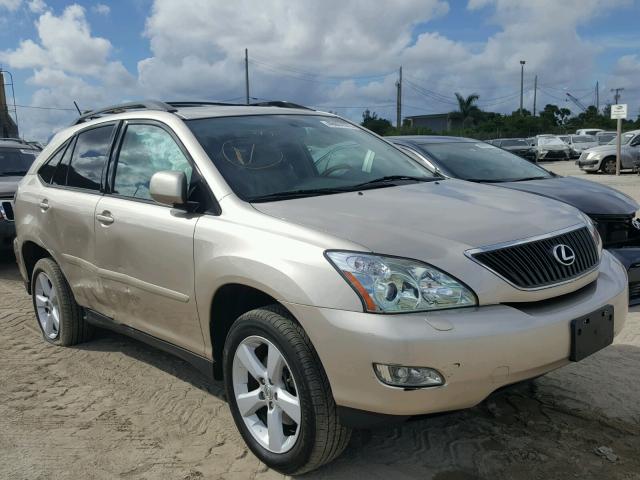 2T2HA31U06C089971 - 2006 LEXUS RX 330 TAN photo 1