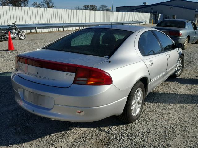 2B3HD46R44H647010 - 2004 DODGE INTREPID SILVER photo 4