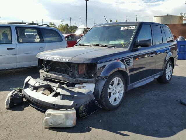 SALSF25406A960008 - 2006 LAND ROVER RANGE ROVE BLUE photo 2