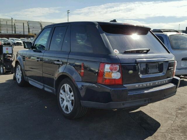 SALSF25406A960008 - 2006 LAND ROVER RANGE ROVE BLUE photo 3