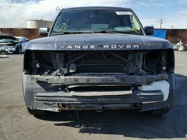 SALSF25406A960008 - 2006 LAND ROVER RANGE ROVE BLUE photo 9