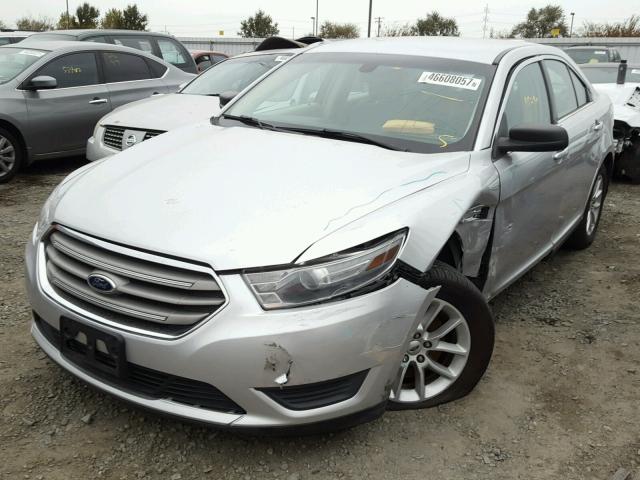 1FAHP2D83DG160001 - 2013 FORD TAURUS SE SILVER photo 2