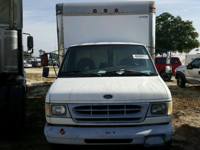 1FDWE37F4XHA42735 - 1999 FORD ECONOLINE WHITE photo 9