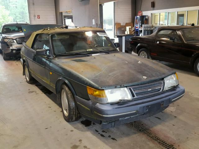 YS3AL75L0P7001540 - 1993 SAAB 900 GREEN photo 1