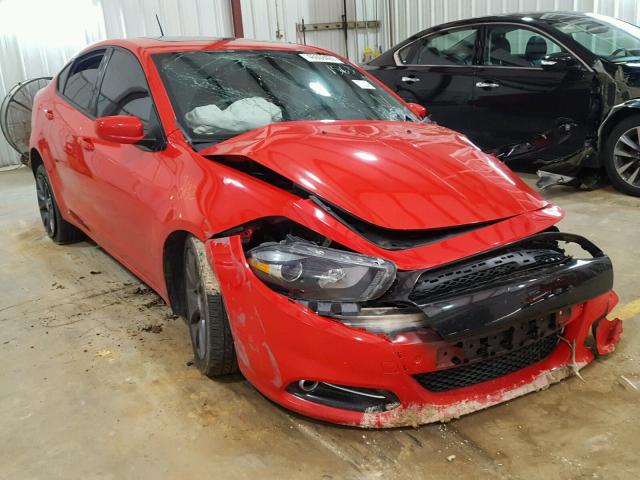 1C3CDFFA2GD791563 - 2016 DODGE DART SXT S RED photo 1