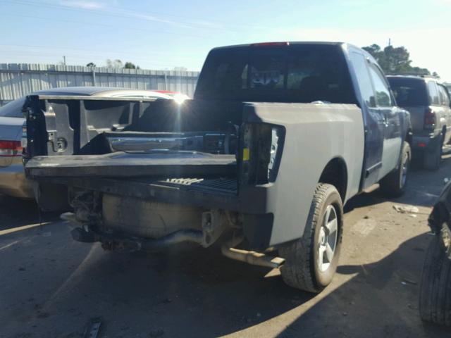 1N6BA06BX7N245316 - 2007 NISSAN TITAN XE BLUE photo 4