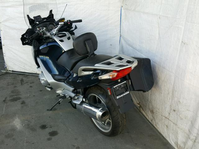 WB1044002DZW22027 - 2013 BMW R1200 RT BLUE photo 3