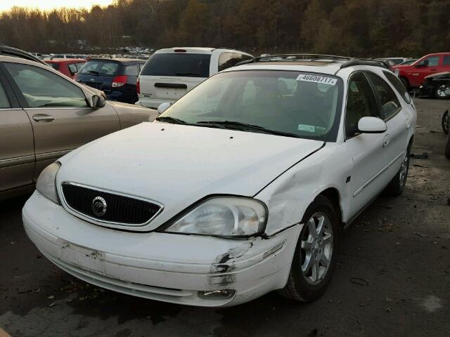 1MEFM59S1YA647897 - 2000 MERCURY SABLE LS P WHITE photo 2