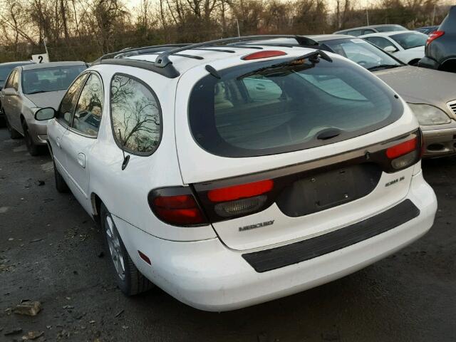 1MEFM59S1YA647897 - 2000 MERCURY SABLE LS P WHITE photo 3