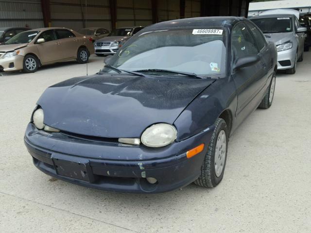 1B3ES42YXVD122165 - 1997 DODGE NEON HIGHL PURPLE photo 2