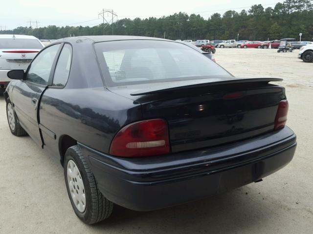 1B3ES42YXVD122165 - 1997 DODGE NEON HIGHL PURPLE photo 3