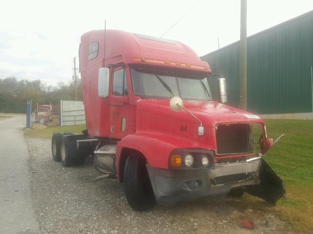 1FUJBBCK87LV79456 - 2007 FREIGHTLINER CONVENTION RED photo 1