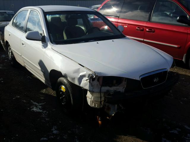 KMHDN45D83U691826 - 2003 HYUNDAI ELANTRA GL WHITE photo 1