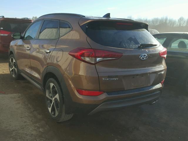 KM8J33A24GU062626 - 2016 HYUNDAI TUCSON LIM GOLD photo 3