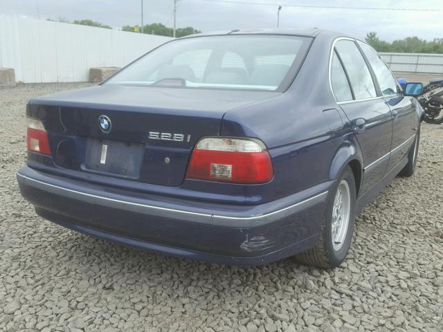 WBADD6324VBW05220 - 1997 BMW 528 I AUTO BLUE photo 4