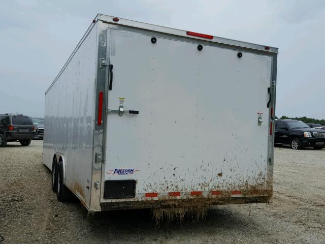 5WKBE2425J1052540 - 2018 FREE TRAILER WHITE photo 3