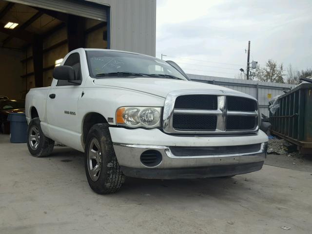 1D7HA16D34J101281 - 2004 DODGE RAM 1500 S WHITE photo 1